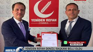 Yeniden Refah Partisi Denizli Il Başkanı, Fevzi Yapıcı Oldu