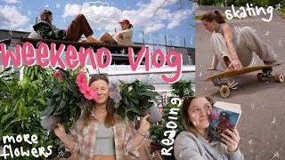 Weekend Vlog in Augsburg 🛹🌺 // surfskating, more hibiscus flowers and laser hair removal