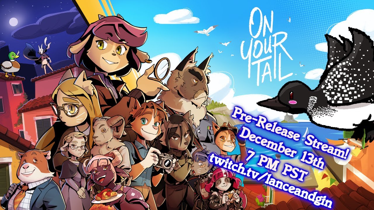 On Your Tail Pre-Release Stream w/Lance Icarus! (Twitch VOD)