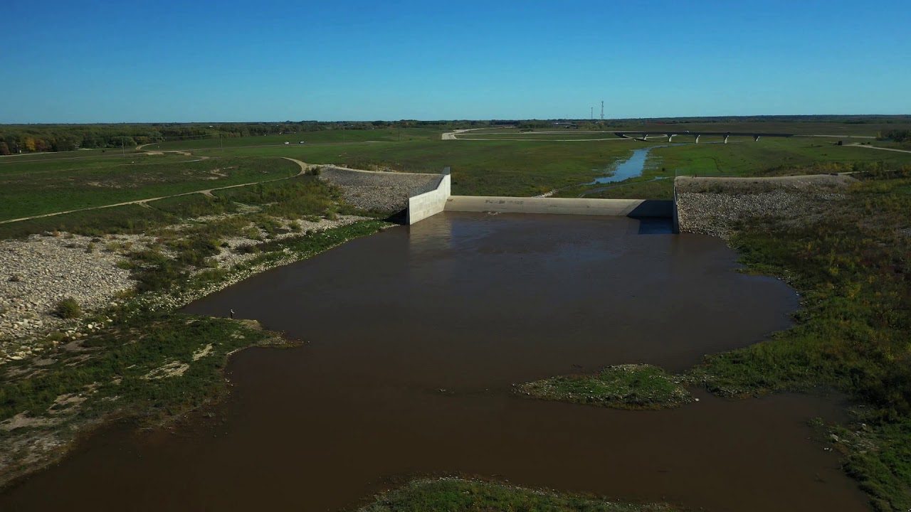 DJI Mavic 2 Pro Lockport Winnipeg Floodway YouTube