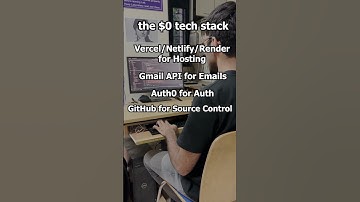 the zero dollar tech stack $$