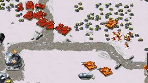 vid#100 C&C95 Tiberian Dawn CnCnet Multiplayer- Big 3 vs. 2