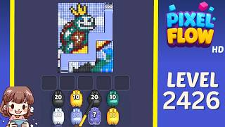 Pixel Flow Level 2426 Solution Walkthrough