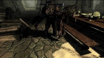 Skyrim: MY ARMORED TROLL PET (AWESOME )