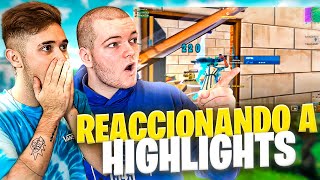 SHOOTER y yo reaccionamos a highlights de suscriptores en Fortnite...