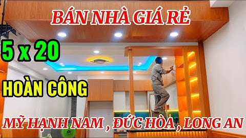 Bán nhà giá rẻ , Đức Hòa , Long An giáp ranh Hóc Môn .
