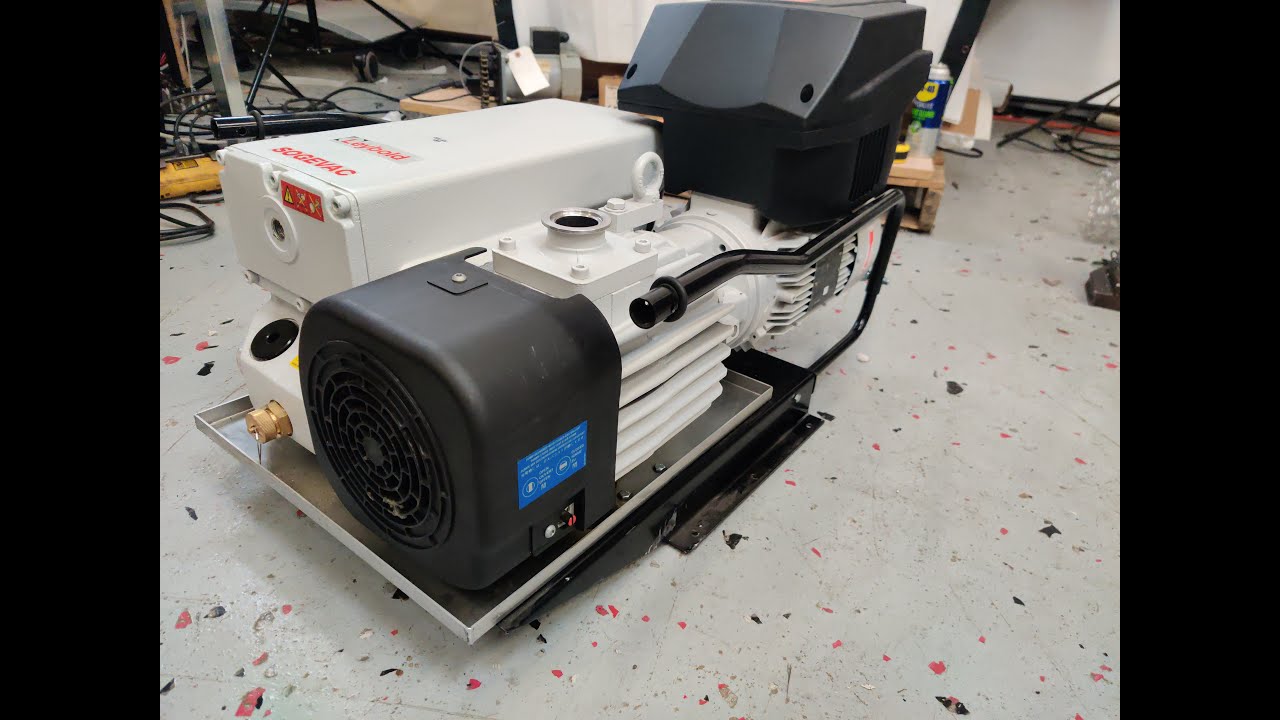 Leybold Sogevac SV120BIFC 960563V3001 200240 V Rotary VANE pump w Gas