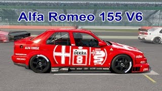 Assetto Corsa Alfa Romeo 155 V6 Challenge, Silverstone Alien Difficulty Dream Pack
