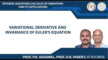 Variational derivative and invariance of Euler