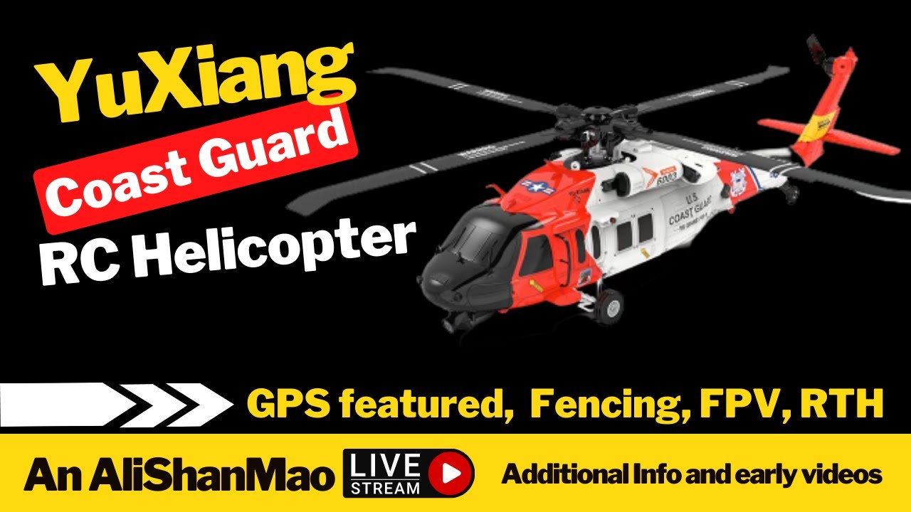 Buy the Yuxiang UH60 Black Hawk FPV GPS RC Helicopter - Latest