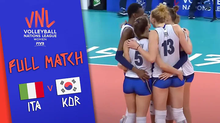 Italy 🆚 Korea - Full Match | Women’s Volleyball Nations League 2019 - DayDayNews