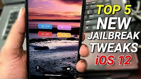 Top 5  NEW Cydia Tweaks For Unc0ver Jailbreak iOS 12-12.1.2 ||