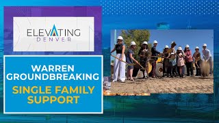 Elevating Denver: Warren Village Groundbreaking