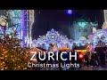 Christmas in Zurich, Switzerland - A magical wonderland on a snowy night