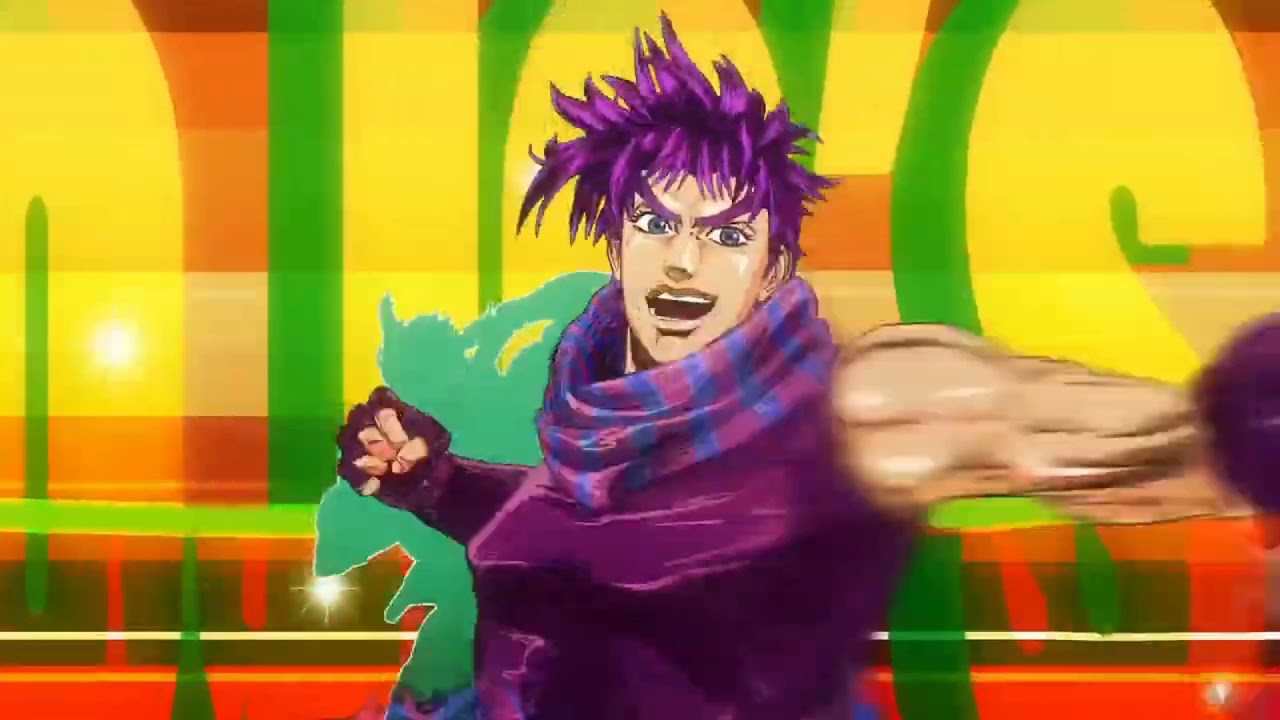 JoJo's Bizarre Adventure Opening 2 l 4k | 60fps.