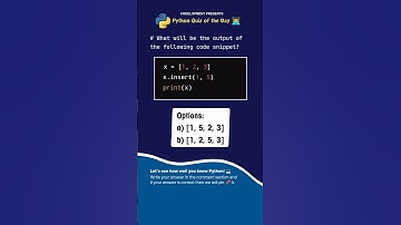 Python Quiz: Question 69 👨‍💻 #shorts