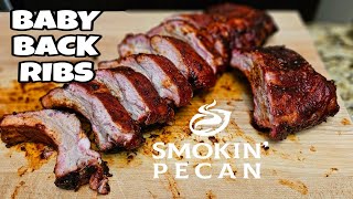 Baby Back Ribs Smoked With Pecan Shell Pellets - Smokin' Joe's Pit BBQ by Smokin' Joe's Pit BBQ 20,616 views 9 months ago 8 minutes, 58 seconds