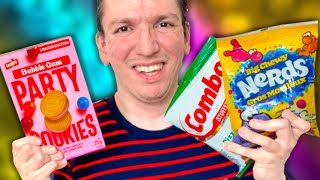 Iranian tries American and Canadian Snacks FOR THE FIRST TIME !!! TASTE TEST