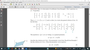 Linear algebra - Section 1.5