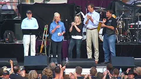 John McCain at the Sturgis Buffalo Chip