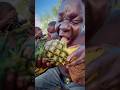Chaba Is So Happy To Eat Pineapple Happy Funny Comedy Fruit Eatingshow Food