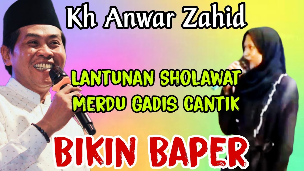 VIRAL 🔥 ABAH ANZA HERAN LANTUNAN SHOLAWAT MERDU GADIS CANTIK INI BIKIN  BAPER