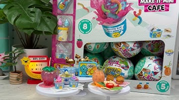 ASMR UNBOXING AND MAKE - MINIVERSE CAFE SERIES 5 