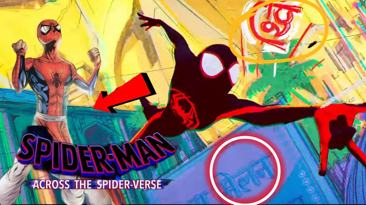 SPIDER-MAN: ACROSS THE SPIDER-VERSE (PART ONE) | Breakdown Hindi | Indian  Spiderman Pavitr Prabhakar - YouTube