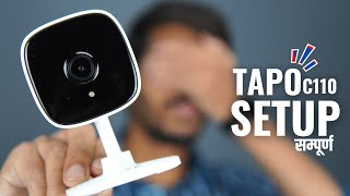 Tapo C110 Security Camera Setup in Hindi | TP-Link C110 App, Memory Card, WiFi & More screenshot 1