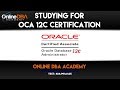 Oracle Certification Training – Oracle 12C OCA Certification Training