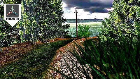 Making of landscape Nature lake Prisma 3D 2.0 tutorial - Environment modeling