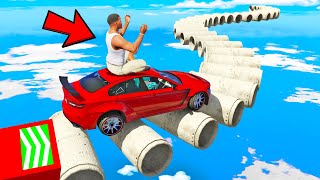 YIPPI TRIED IMPOSSIBLE PARKOUR CHALLENGE GTA 5