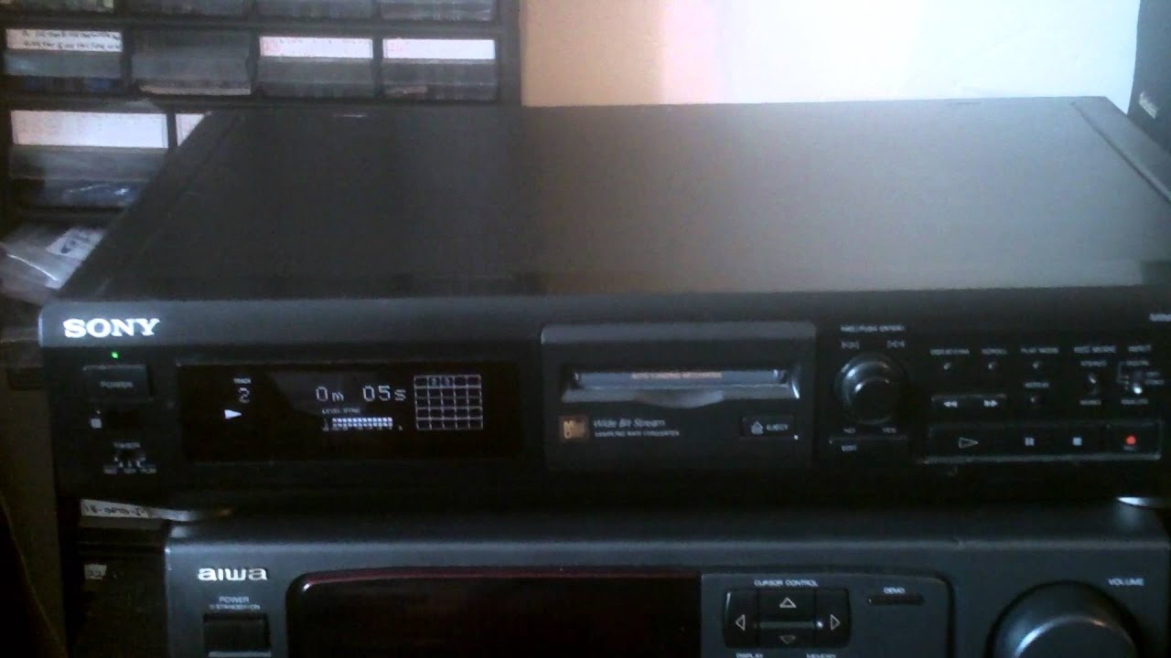 Lecteur enregistreur MD MiniDisc Sony mds-je510 - FR