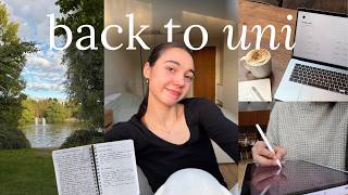romanticizing back to school | uni prep, first day of study abroad & tips
