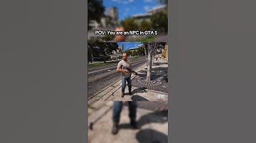 POV: You are an NPC in GTA 5 |👉🏼 Full Video on Channel #gta5 #npc #pov #gaming #shorts #gta