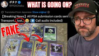PSA Sub Stolen but The Pokemon Cards Are Fake