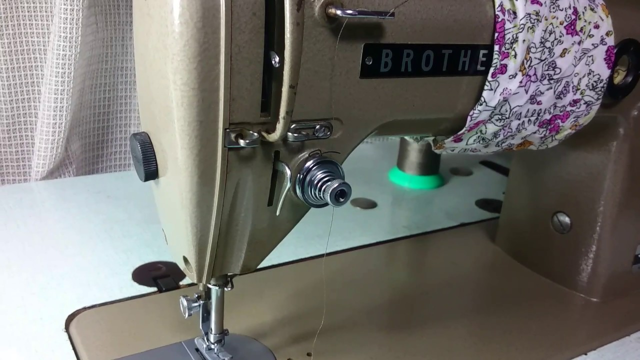 BROTHER 工業用ミシン DB2ーB755ー3 - YouTube