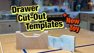 DIY Drawer Pull Cut-Out Router Templates