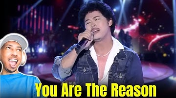 Kent - You Are The Reason (by Calum Scott) | It’s Showtime | Tawag Ng Tanghalan | ZuluModo REACTION