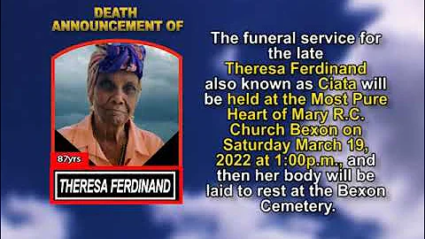 Theresa Ferdinand  SHORT