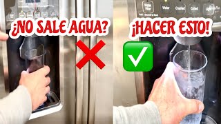 ¿NO SALE AGUA DE TU REFRIGERADOR? ARRÉGLALO EN 5 MINUTOS! 👏🏼 by COCINA DE IGNACIO 2,018 views 2 months ago 6 minutes, 20 seconds