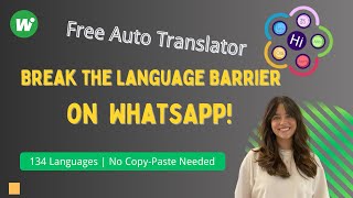 WhatsApp Real-Time Auto Translate Chrome Extension (AI Voice & Text) | Essential Global Chat Tool screenshot 1