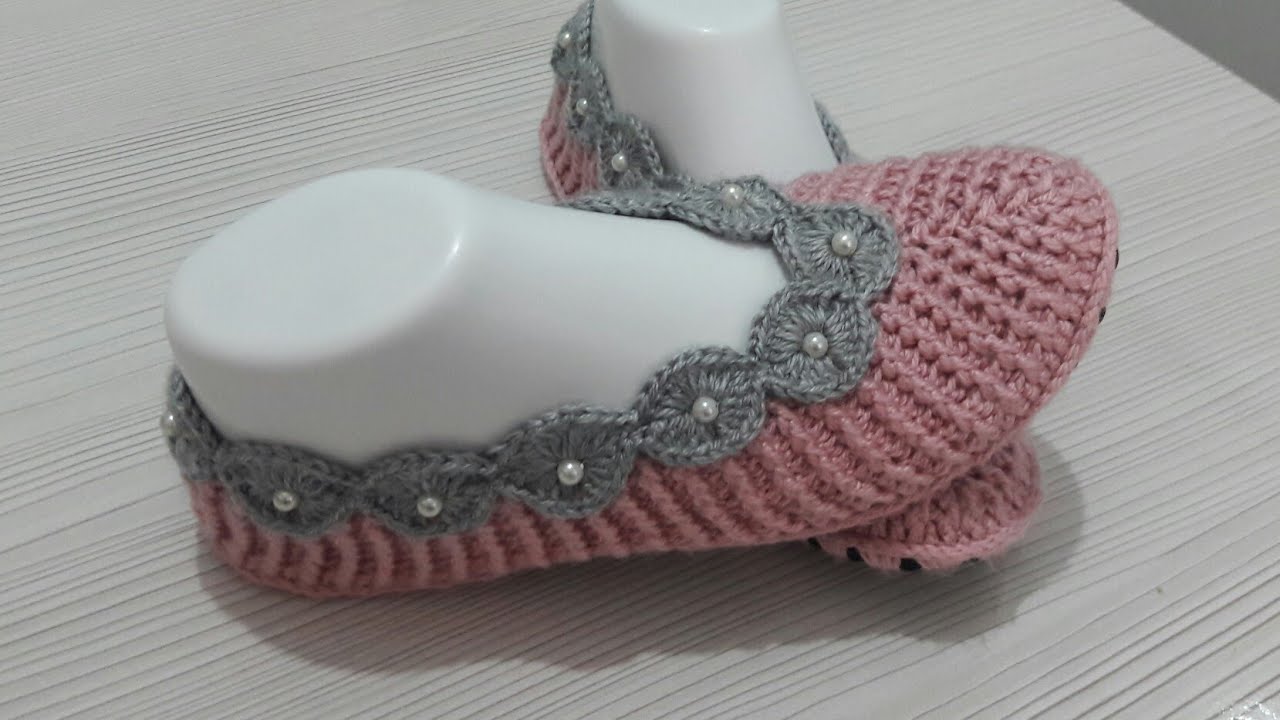 EN YENİ VE EN GÜZELLL DERİ TABANLI BABET PATİK MODELİ YAPIMI