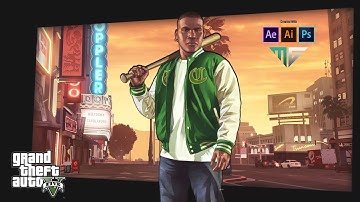How to Make GTA 5 Slide Animation - After Effects Tutorial for Beginners