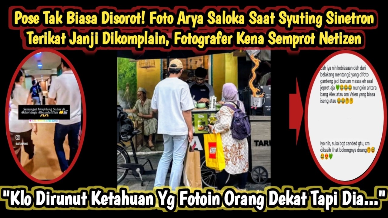 POSE TAK BIASA Arya Saloka Saat Syuting Sinetron Terikat Janji Dikomplain, Fotografer Kena Semprot