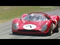 Jackie Stewart drives the most beautiful car ever | Ferrari P4 at Goodwood