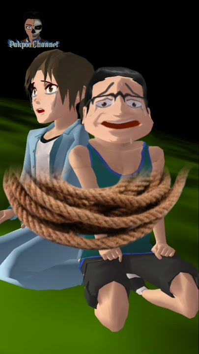 Dikejar & diikat hantu gundul 👽 || sakura school simulator #shorts #dingdong