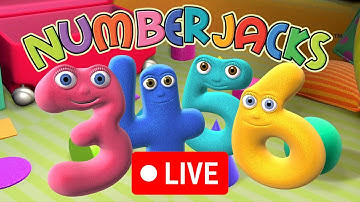 🔴 LIVE Numberjacks! | Full Episodes
