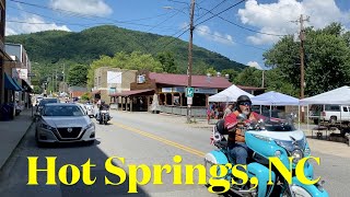 Would you visit or move to Hot Springs, NC? | Town Center Walk Through