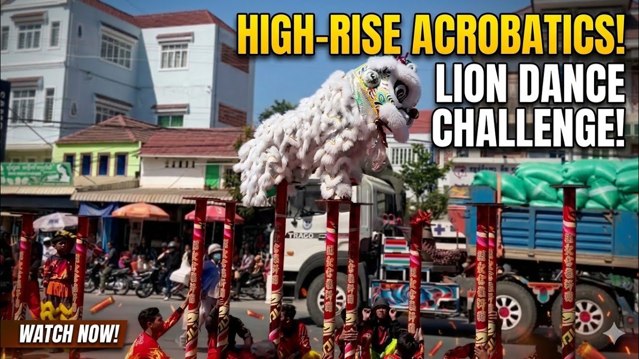 The Mong Sai Kun Seng Kong group #liondance 